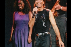 On Stage with Cliff Richard