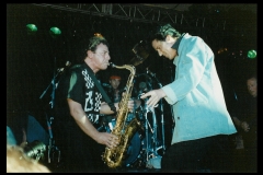 With Shakin' Stevens